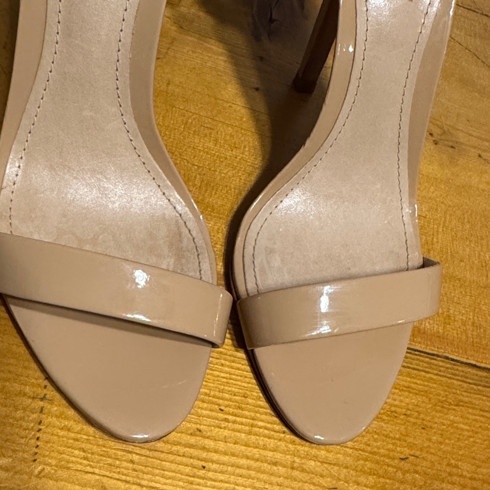 SCHUTZ Size 6 Nude Cady Lee Sandal Heels - Picture 4 of 8